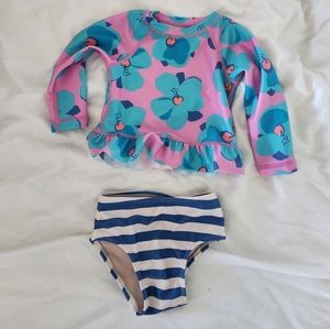 Baby rashguard swimsuit